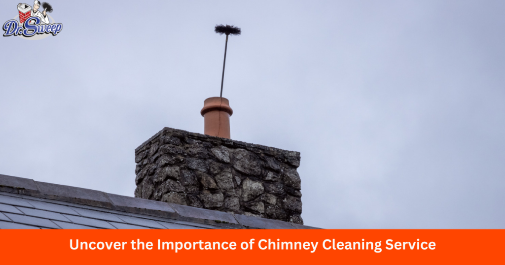 Dr Sweep technician conducting a thorough chimney cleaning service in Warren, MI.